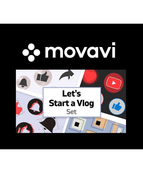 Movavi Slideshow Maker 8 Effects - Let s Start a Vlog Set Steam Key GLOBAL